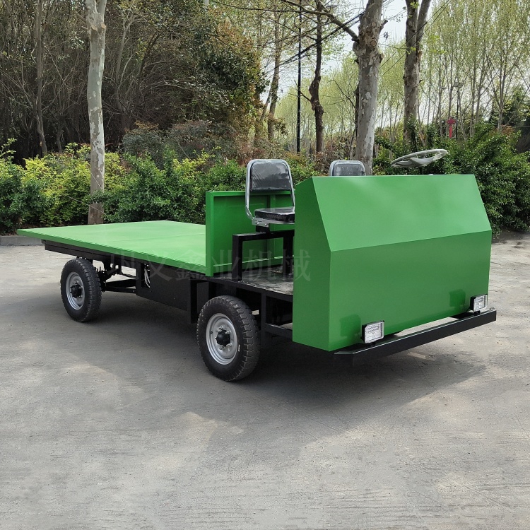 四輪電動平板車助力企業(yè)生產(chǎn) 四輪電動平板車助力企業(yè)生產(chǎn)